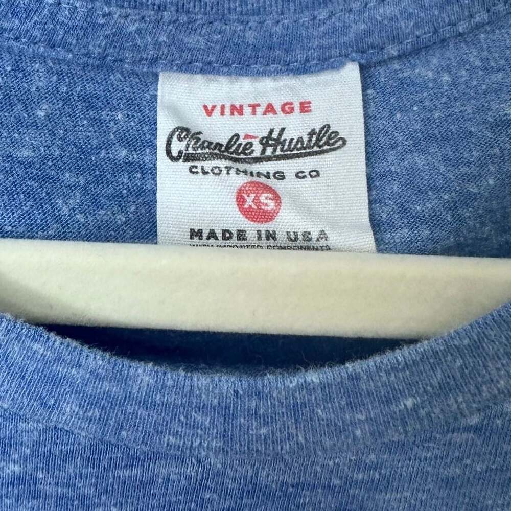 Charlie Hustle Sporting Club Collection KC Heart Graphic T-Shirt, Sz XS - Picture 3 of 6